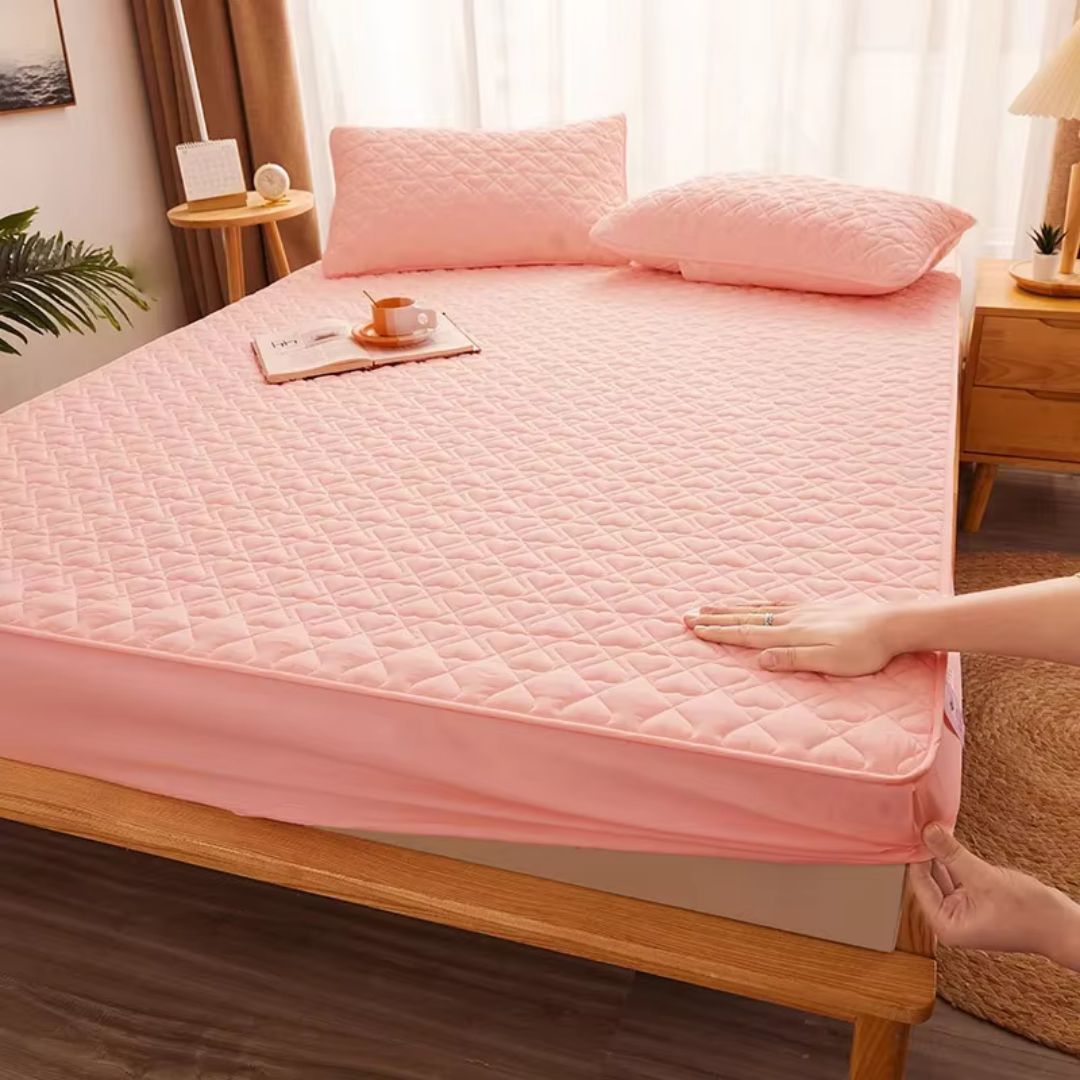 PROTECTOR DE COLCHON ANTIACAROS Y FLUIDOS  PREMIUM® + 2 FUNDAS GRATIS